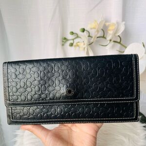 Coach vintage long wallet - GUC